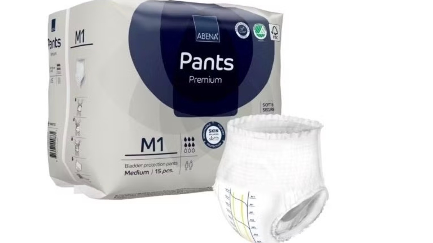 Abena Pants Premium M1, pelene-gačice za inkontinenciju, 15/1